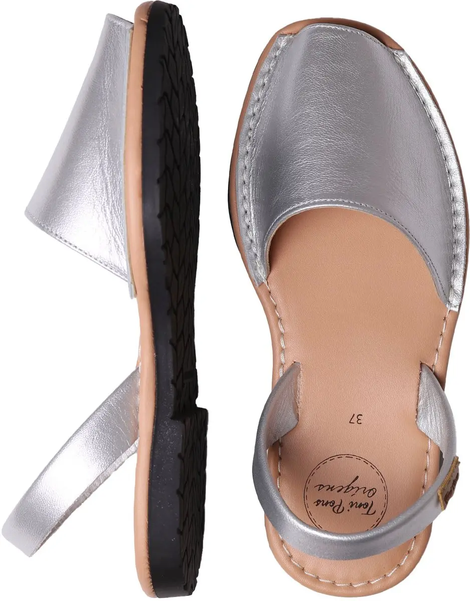 Klassieke leren sandalen voor dames uit Menorca