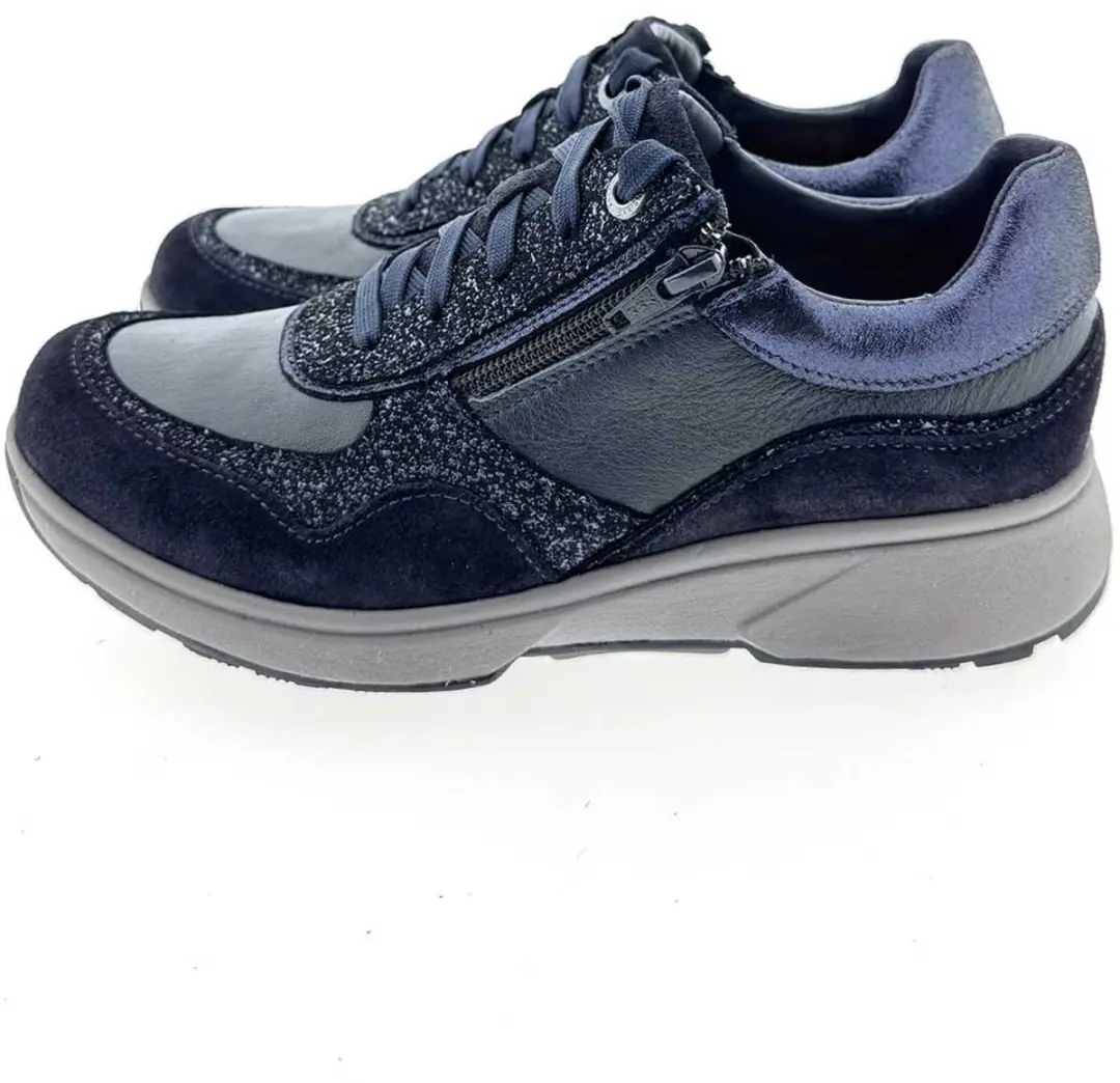 Xsensible Lima Stretchwalker Sneakers - Dames - Blauw - afbeelding 6 van 6