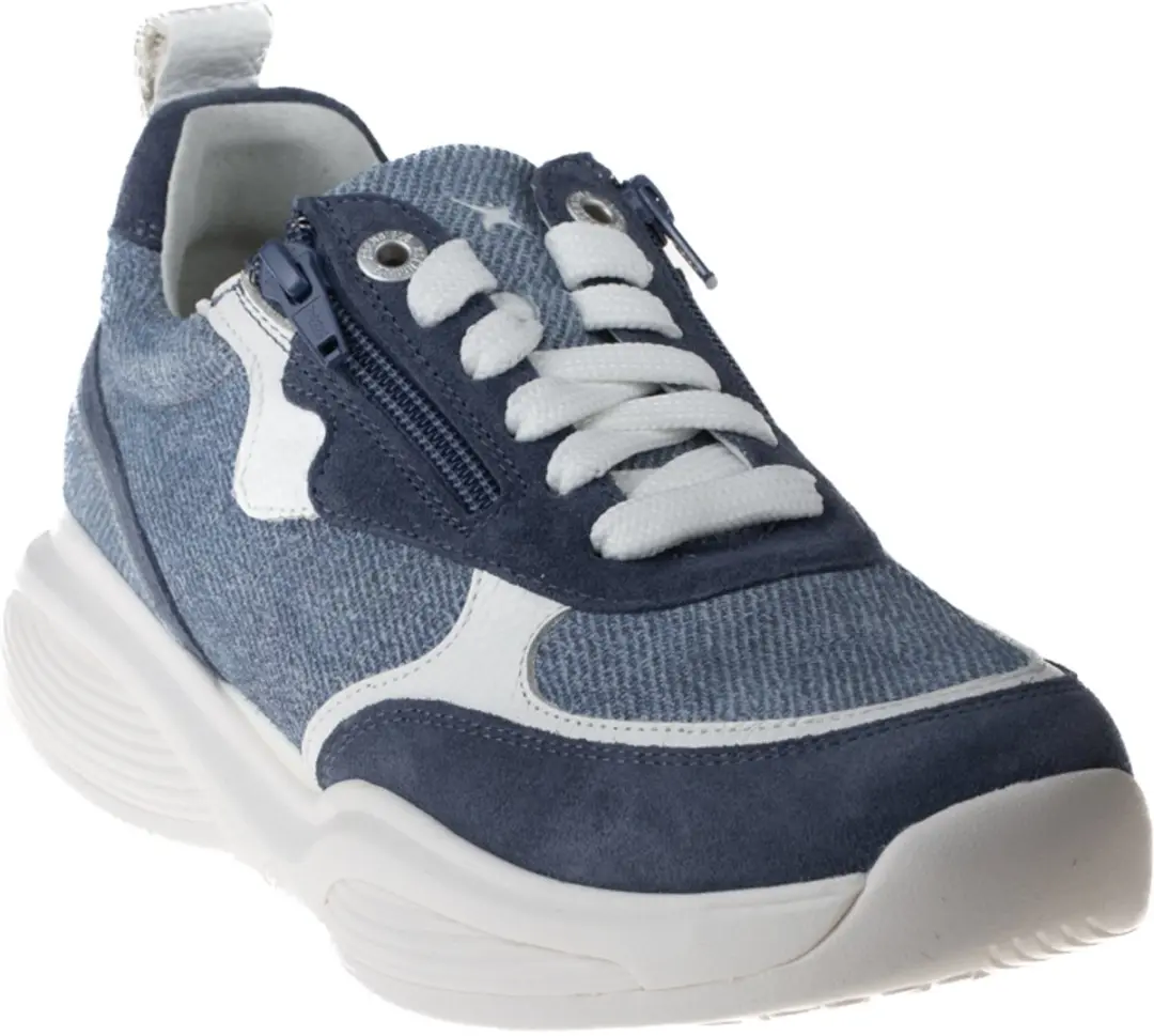 Xsensible Dames Veterschoenen Sportief - Blauw - Maat 39 - afbeelding 2 van 6