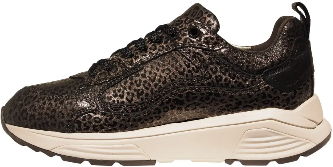 Xsensible MILAU Dames Sneaker - Brons Panterprint - 42 - afbeelding 2 van 6
