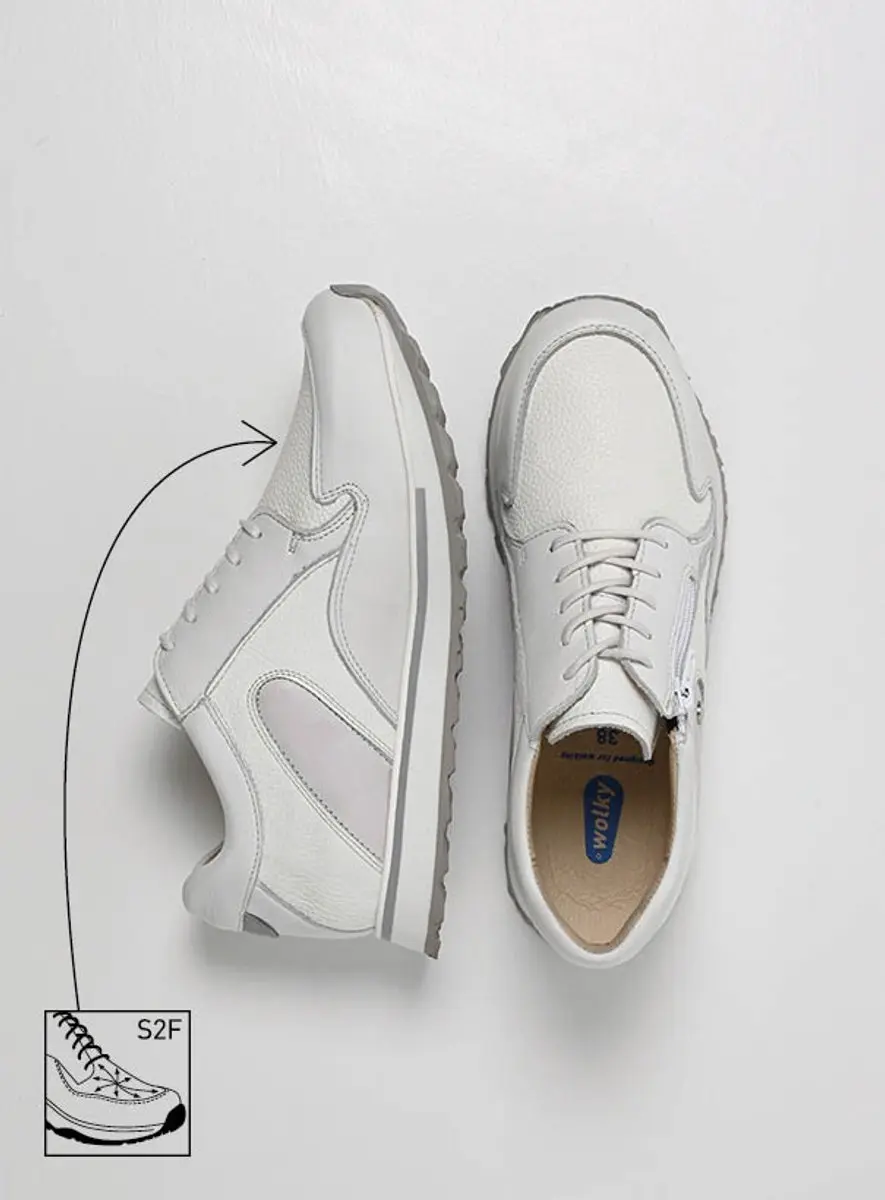Wolky Dames Sneakers 05812 e-Go S2F - Wit - afbeelding 6 van 6