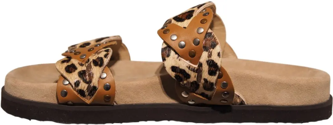Maruti Evie Slippers Dames - Beige Maat 38