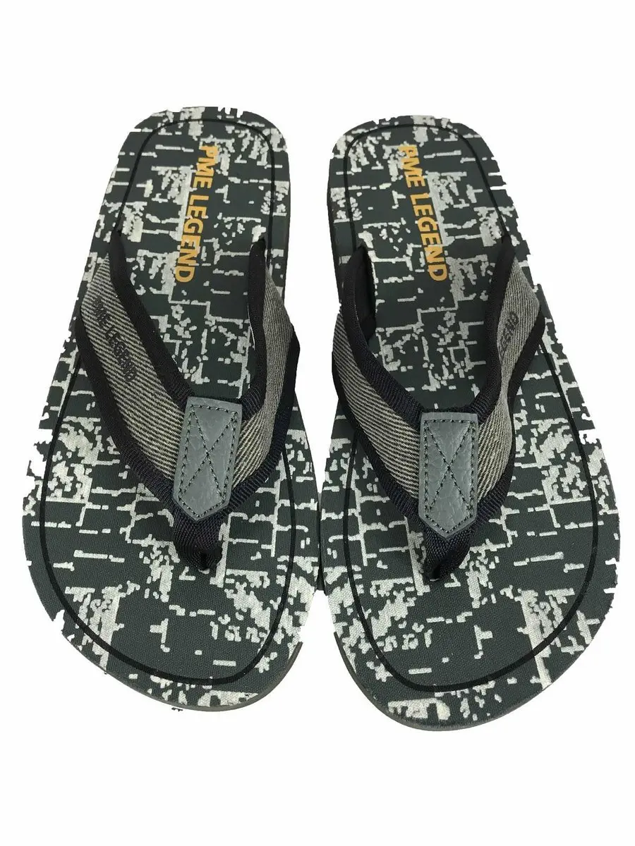 PME Legend Jetflap Heren Slippers - Groen - Maat 45 - afbeelding 3 van 6