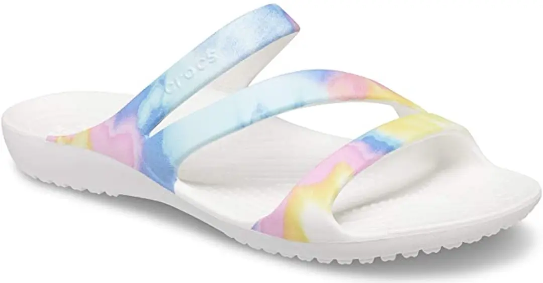 Crocs Kadee ll Graphic Sandal Wit Maat 34/35 US W5