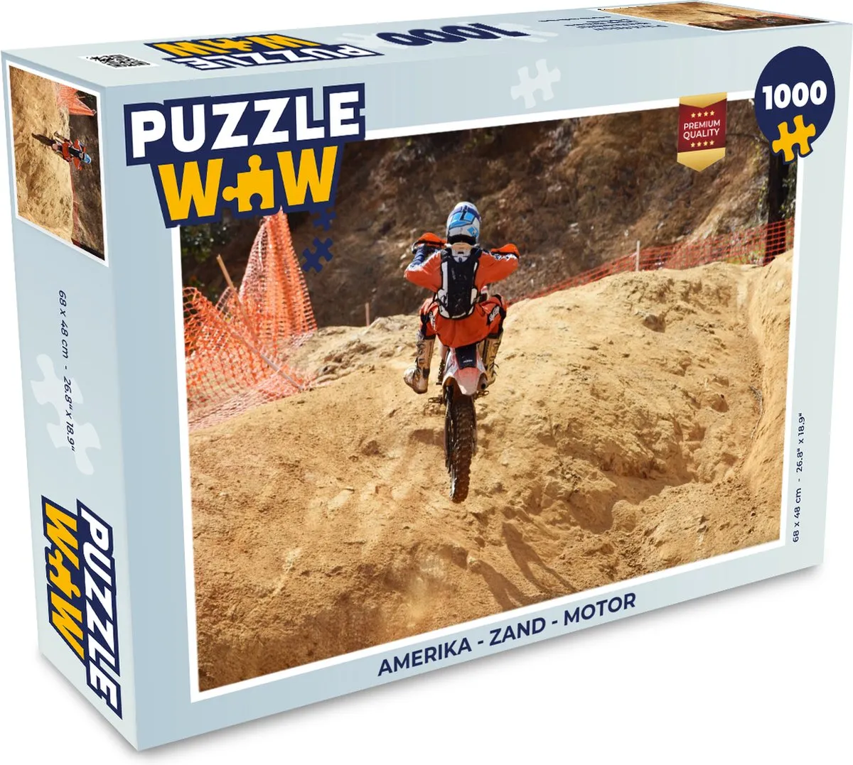PuzzleWow Amerika Legpuzzel 1000 Stuks