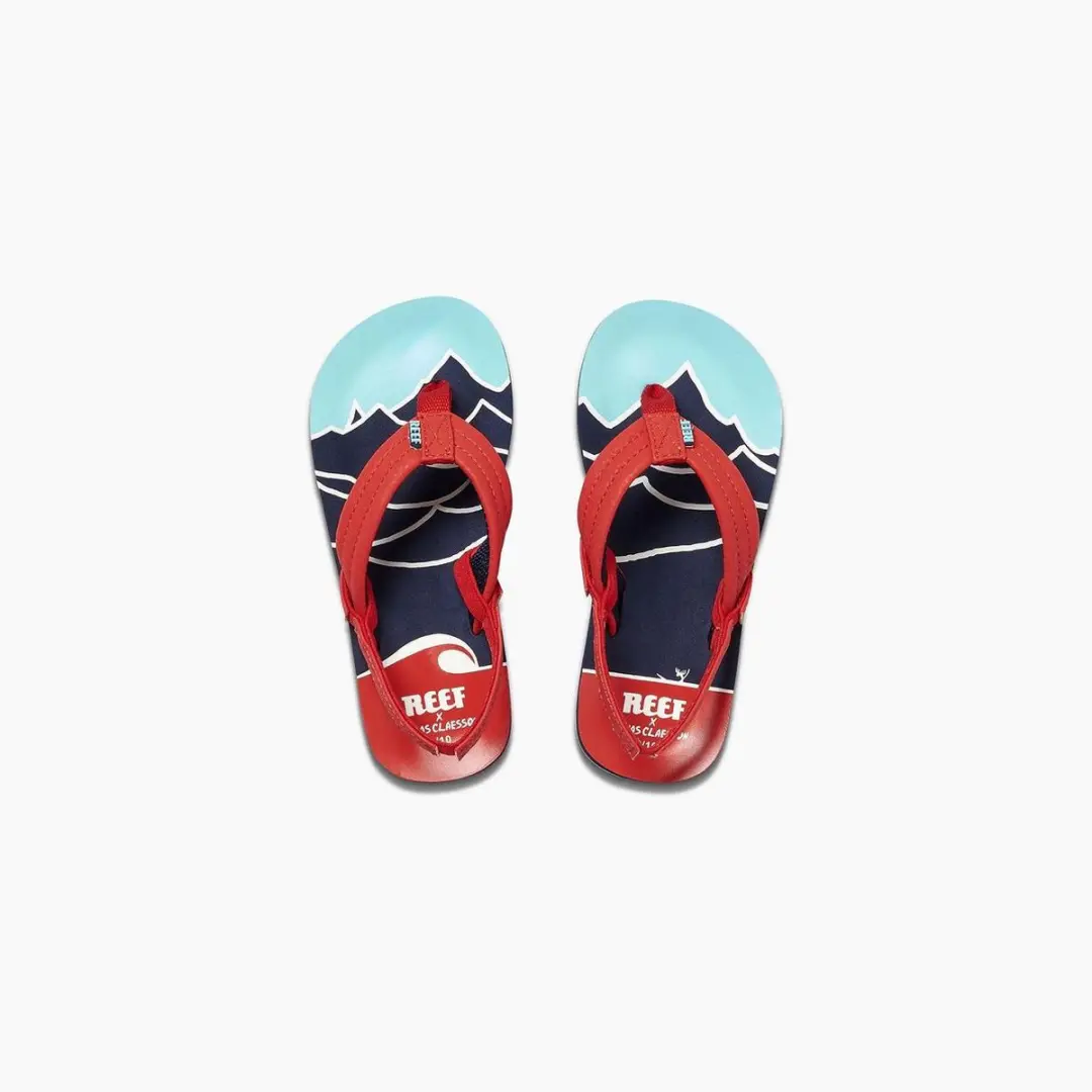 Reef Jonas Claesson Lil Ahi Mountain Wave Jongens Slippers