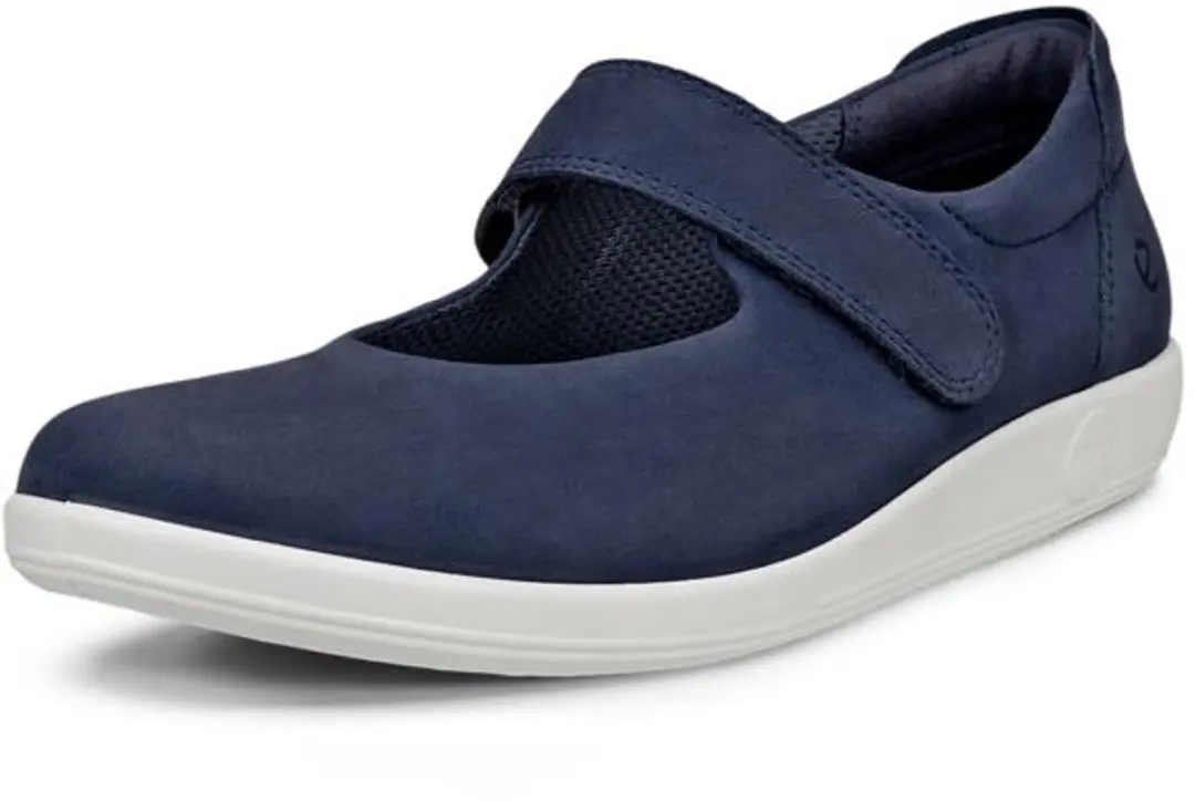 ECCO SOFT 2.0 Dames Instappers - Blauw - afbeelding 6 van 6