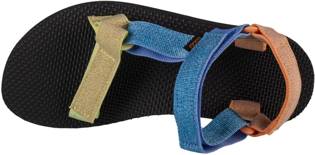 Teva Midform Universal Dames Sandalen - 36 - Zwart/Oranje/Bruin - afbeelding 6 van 6