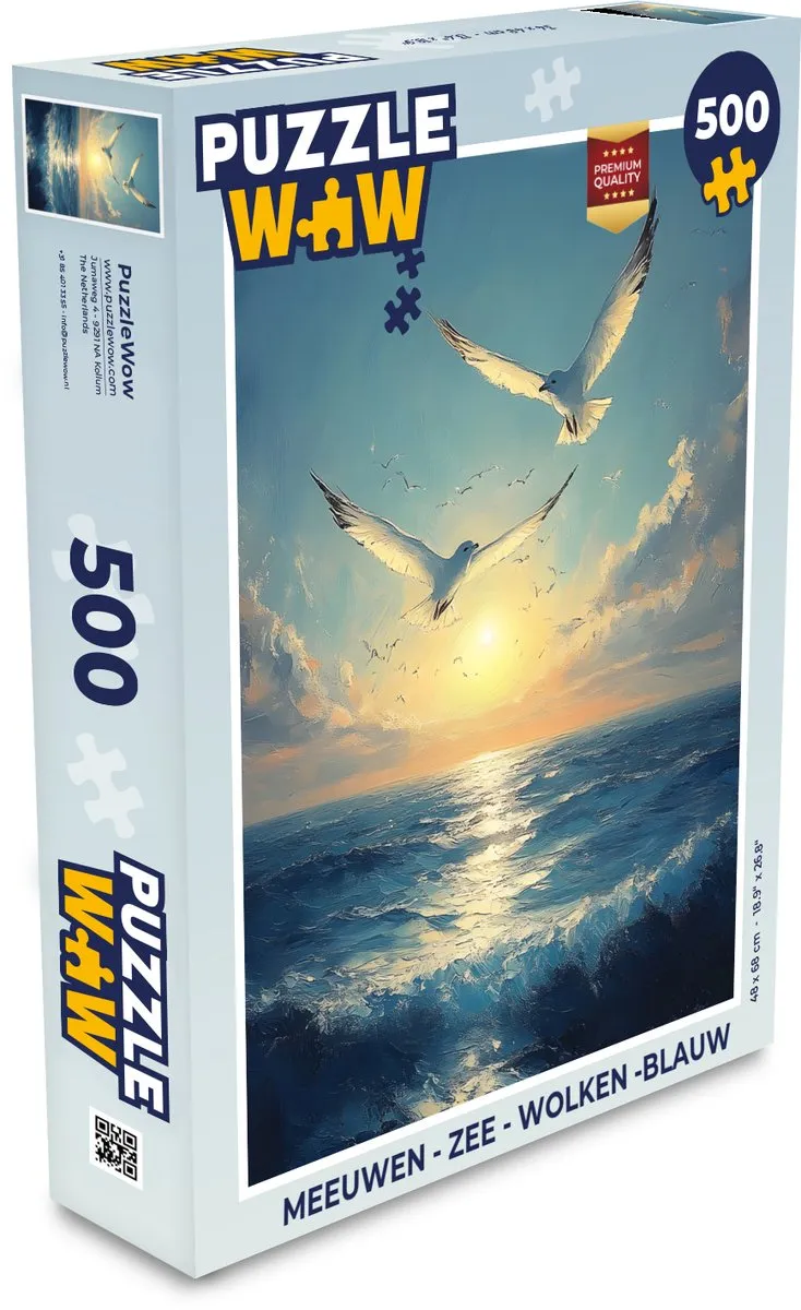 PuzzleWow Legpuzzel Meeuwen