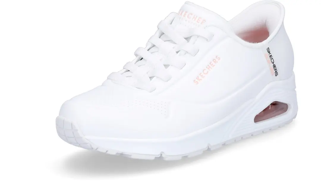 Skechers damesslipschoen UNO Easy-Air wit