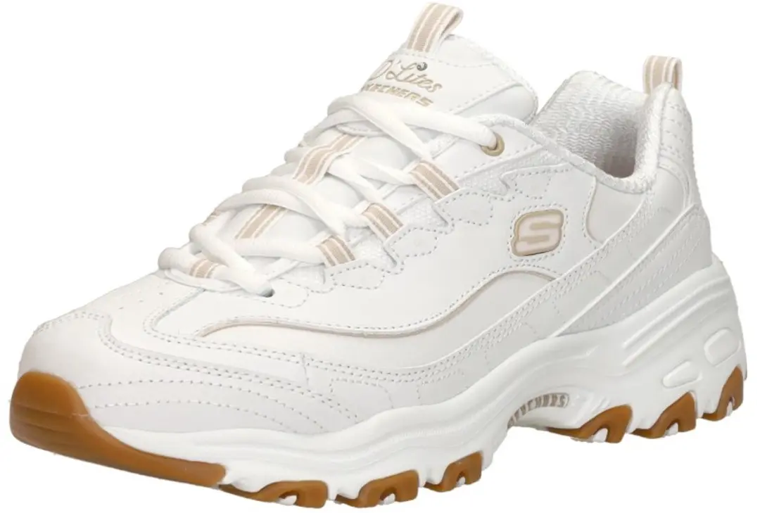 Skechers D'Lites Good Neutral Sneakers - Wit - afbeelding 5 van 6