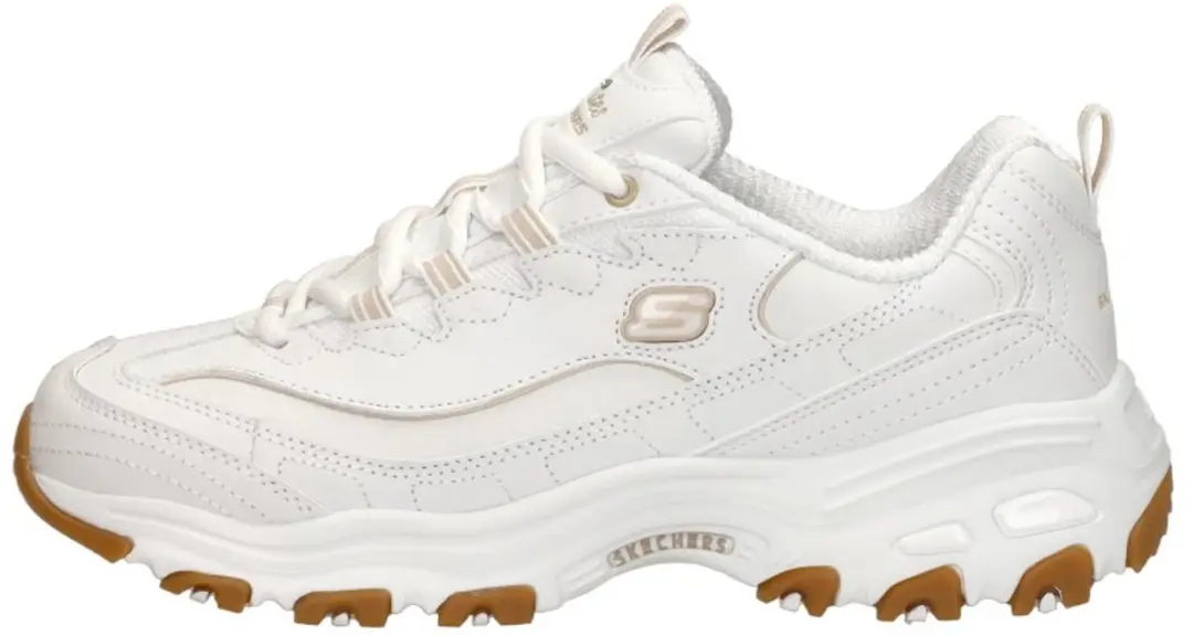 Skechers D'Lites Good Neutral Sneakers - Wit - afbeelding 2 van 6