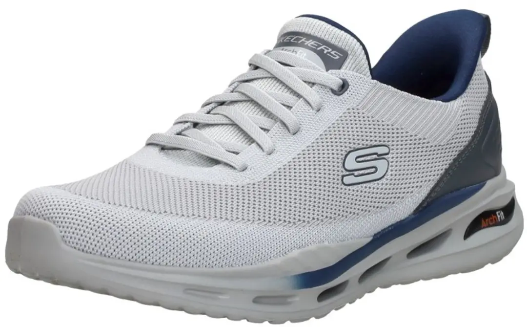 Skechers Arch Fit Orvan Kincade Heren Instappers - Grijs - afbeelding 5 van 6
