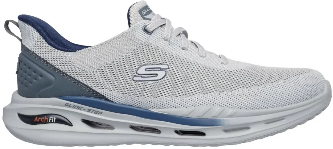 Skechers Arch Fit Orvan Kincade Heren Instappers - Grijs - afbeelding 3 van 6