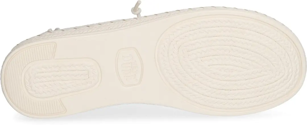 HEYDUDE Wendy Espadrille Woven Dames Instappers - Wit 42 - afbeelding 2 van 6