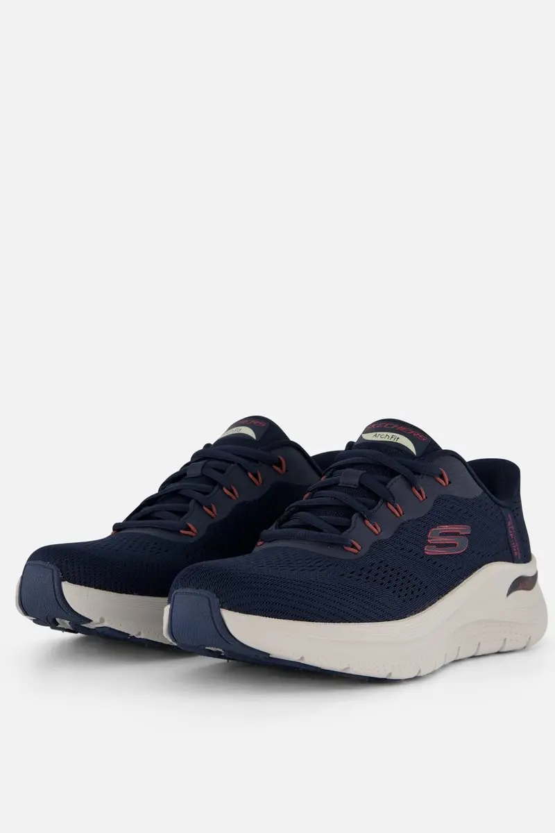 Skechers Uno Arch Fit 2.0 Sneakers blauw Textiel