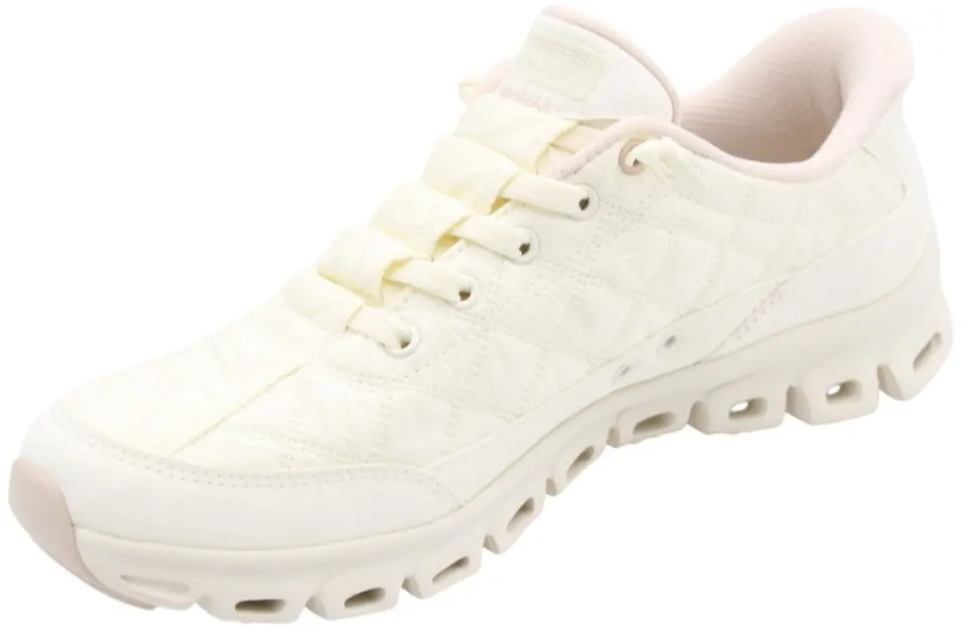 Skechers Go Walk Flex Grand Entry Dames Schoenen - 36 - Creme - afbeelding 2 van 6