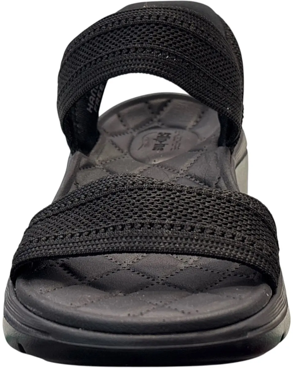 Skechers Go Walk Arch Fit 2.0 Sandalen - Maat 39 - Zwart - afbeelding 6 van 6