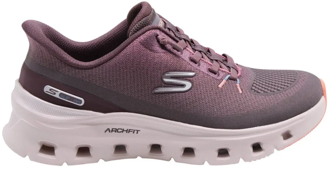 Skechers Vrouwen Schoenen - Maat 38 - Rood - afbeelding 4 van 6