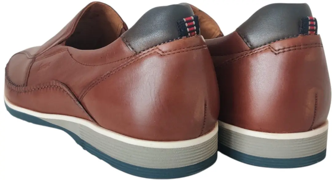 Sioux Hajoko-700 Instappers Cognac - Maat 44 - afbeelding 6 van 6