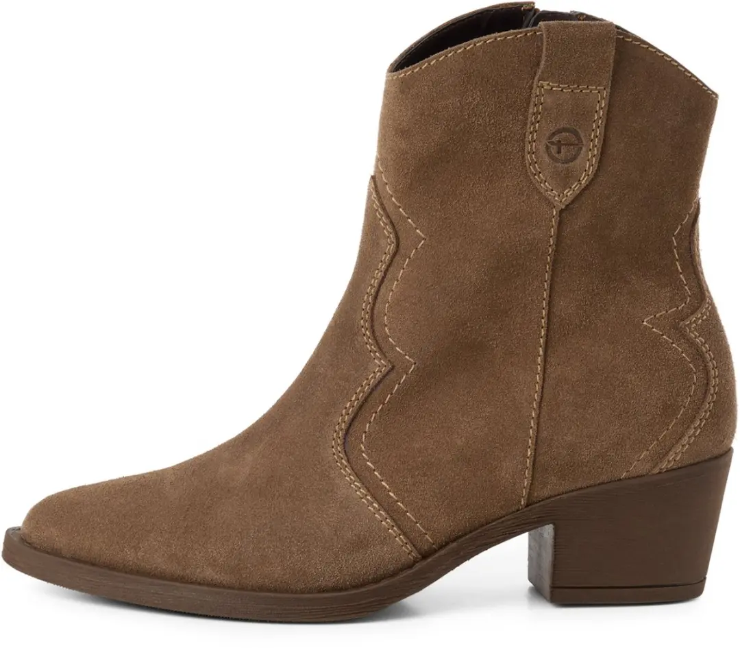 Tamaris Cowboylaarzen bruin Leer