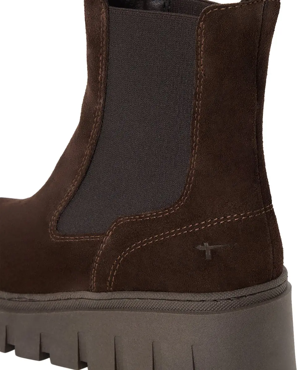 Bottine en cuir