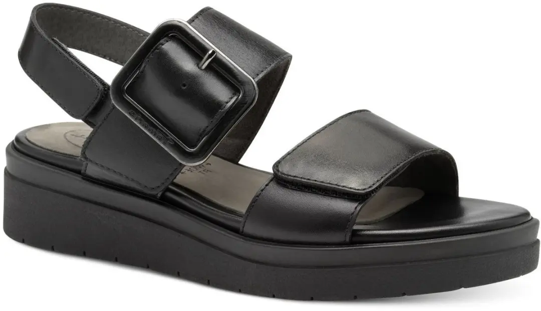 Tamaris WIDE FIT Dames Sandaaltje 8-88706-42 022 H-breedte Maat: 37 EU