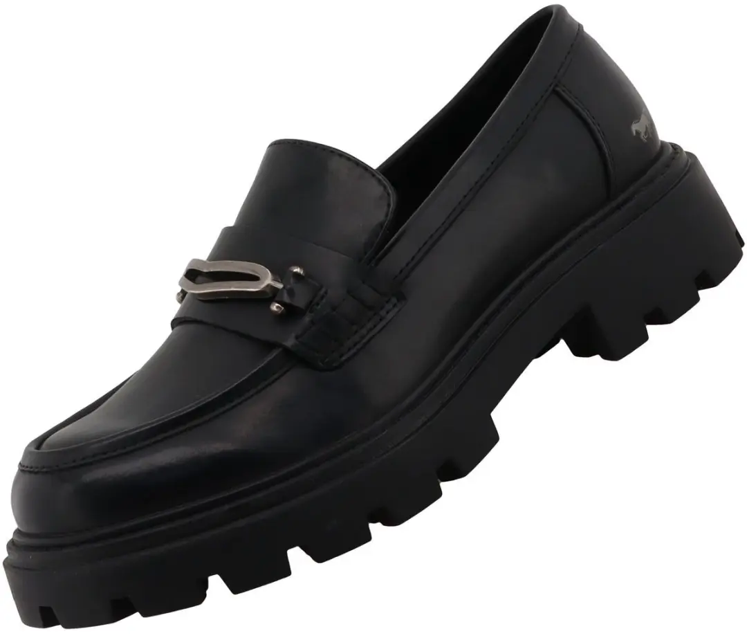 Mustang damesmoccasin zwart 36M0032001-black