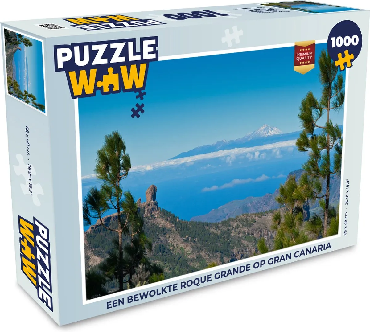 PuzzleWow Roque Grande Legpuzzel 1000 Stuks
