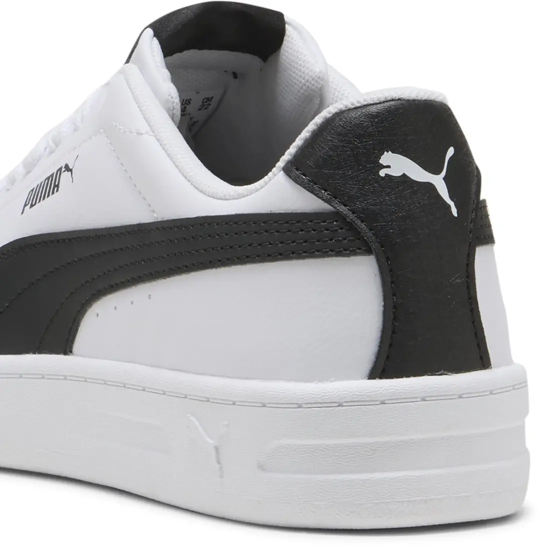 PUMA Court Classic Clean Sneakers Junior 38 - Wit/Zwart - afbeelding 5 van 6