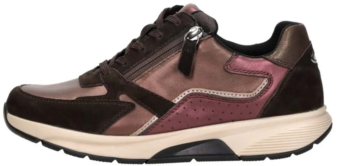 Gabor Rollingsoft Sneakers - Bruin Suède - Maat 8,5 - afbeelding 2 van 6