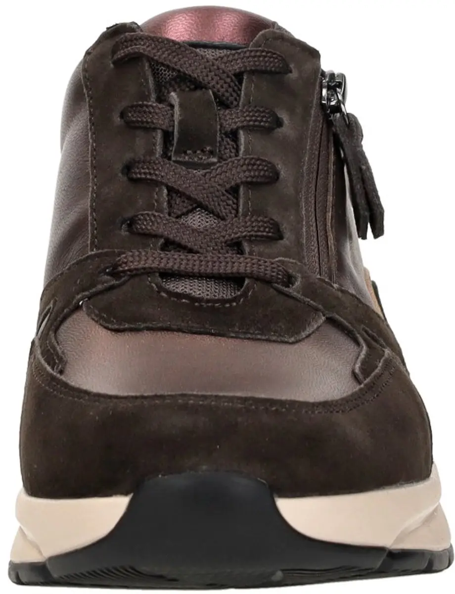 Gabor Rollingsoft Sneakers - Bruin Suède - Maat 8,5 - afbeelding 3 van 6