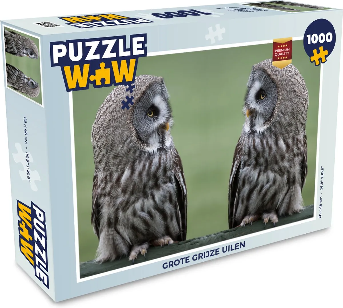 PuzzleWow Legpuzzel 1000 Stuks