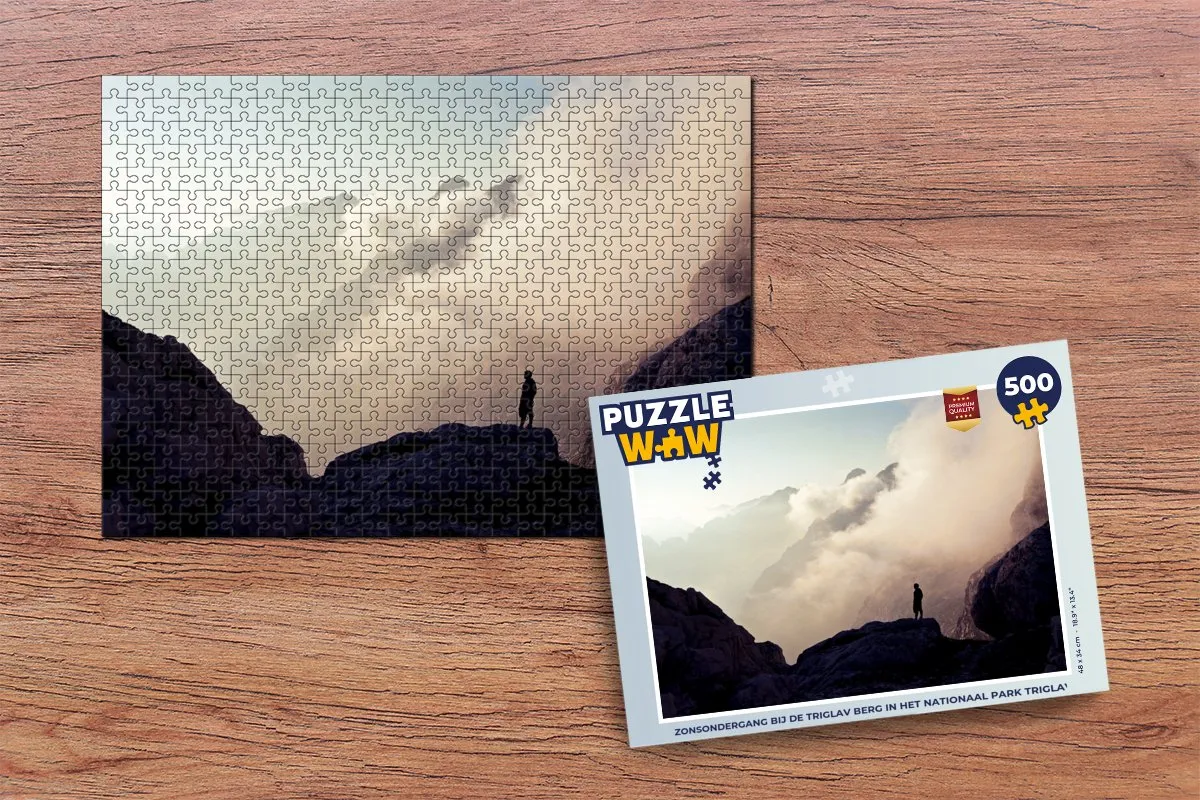 PuzzleWow Legpuzzel Triglav 500 Stuks - Multicolor