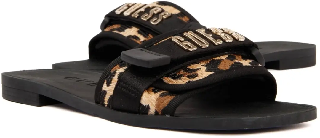 Guess Elyze5 Slides - 39 - Zwart - afbeelding 6 van 6