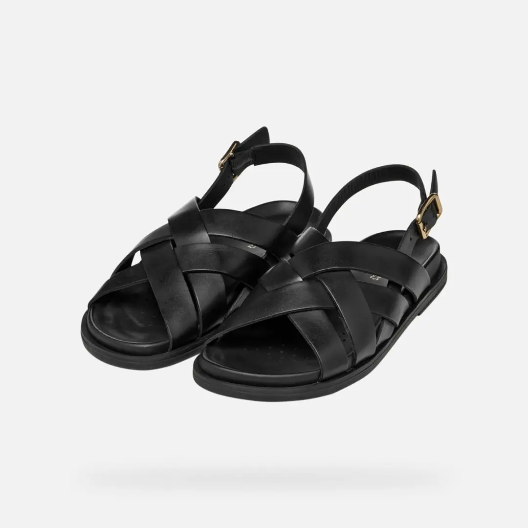 Geox Adelash Dames Sandalen - Zwart 37 - afbeelding 5 van 6