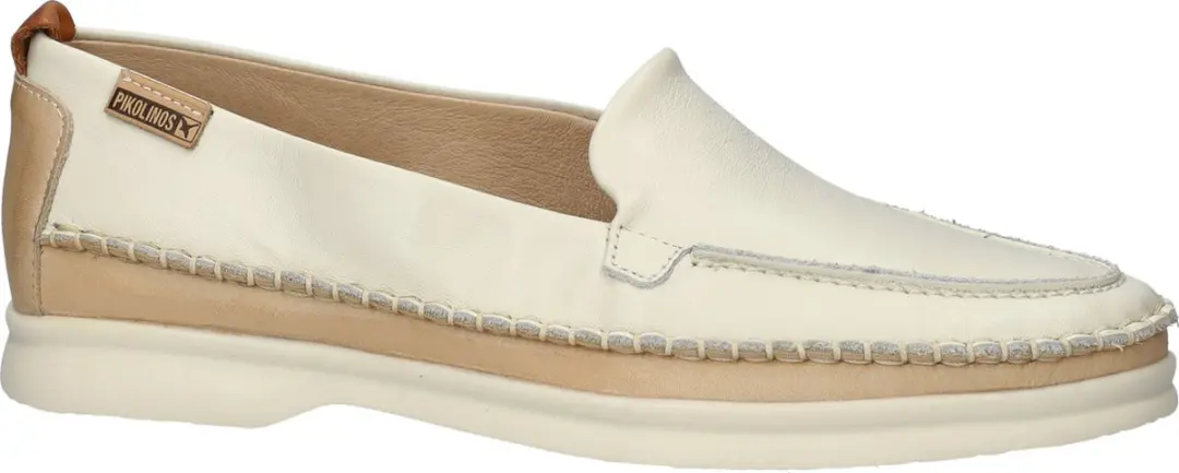 Pikolinos Gandia Dames Mocassin - Off White - Maat 37 - afbeelding 4 van 6