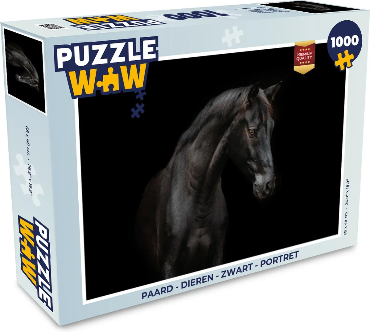 PuzzleWow Paard Legpuzzel 1000 Stuks