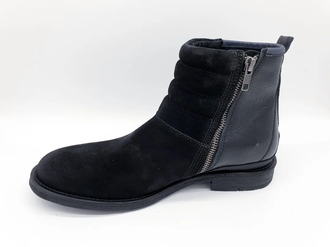 Pme legend dawson hogere zwarte leren boots