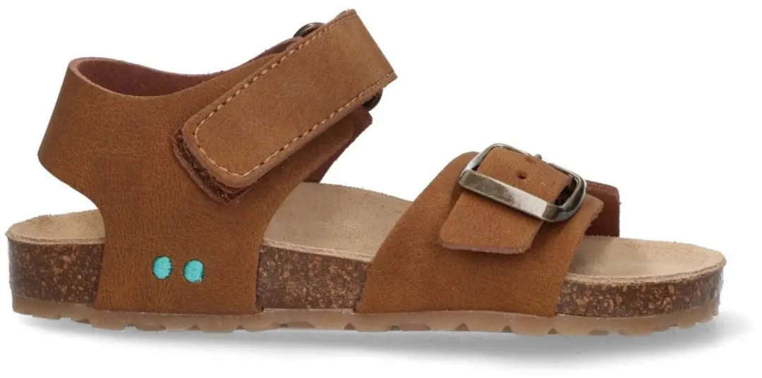 Ben Beach Platte Sandalen Jongens Cognac