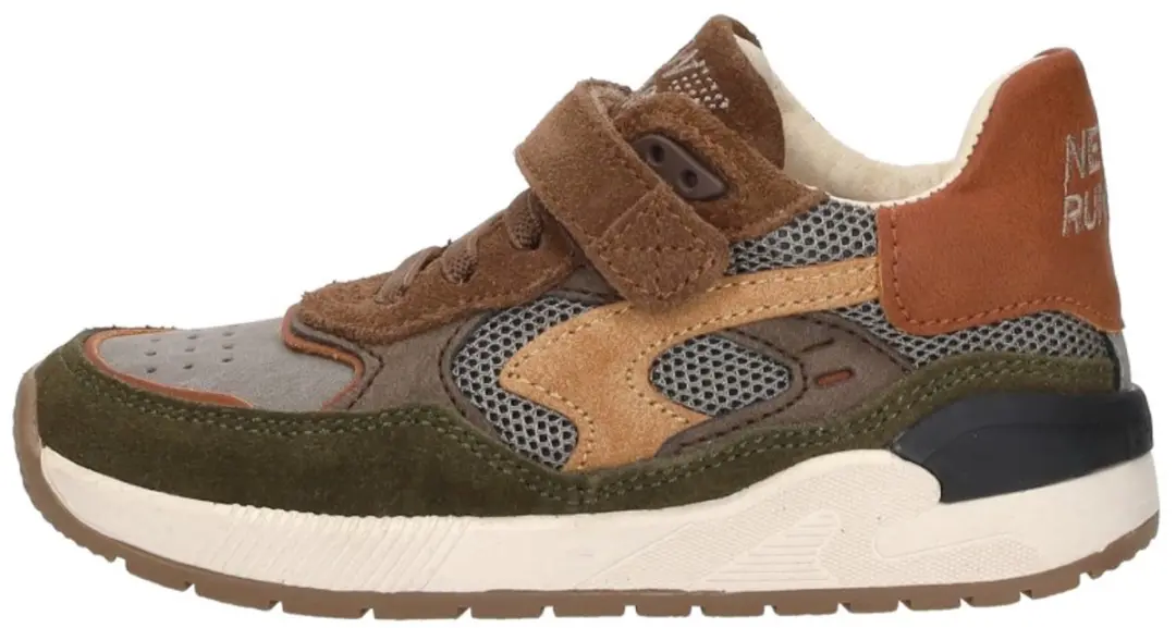 Shoesme Trainer ST24W008 Klittenbandschoenen - Bruin - afbeelding 2 van 6