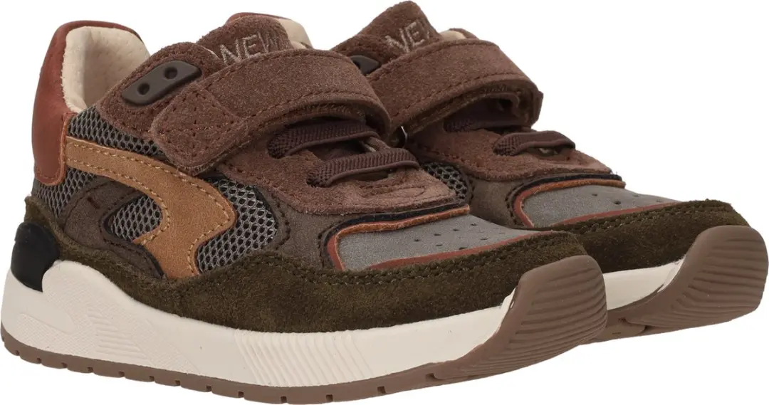 Shoesme Trainer ST24W008 Klittenbandschoenen - Bruin - afbeelding 4 van 6