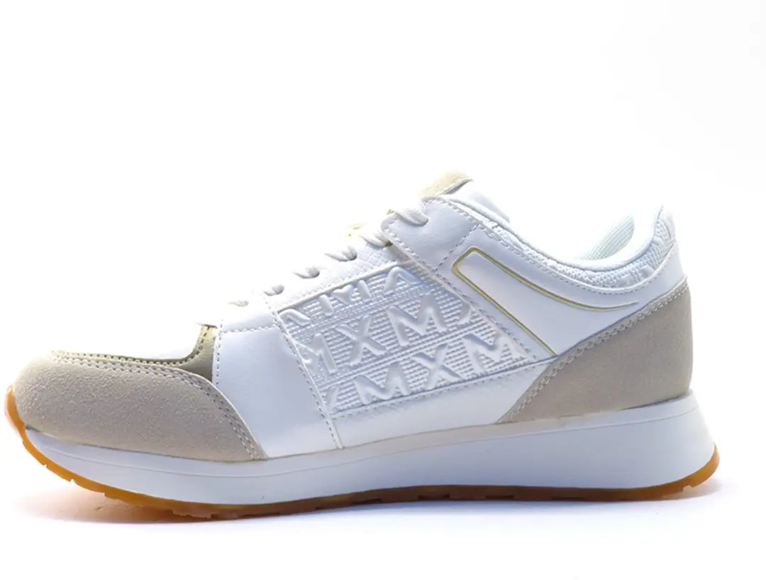 Mexx Bronie White 3000 Witte Sneakers - Maat 42 - afbeelding 6 van 6