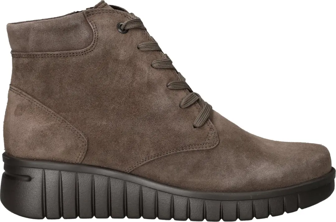 Dames Veterschoenen Hartjes Country Boot Muskat Taupe