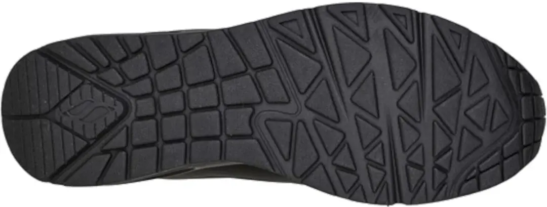 Skechers Uno Stand On Air Heren Sneakers - Zwart - afbeelding 5 van 6