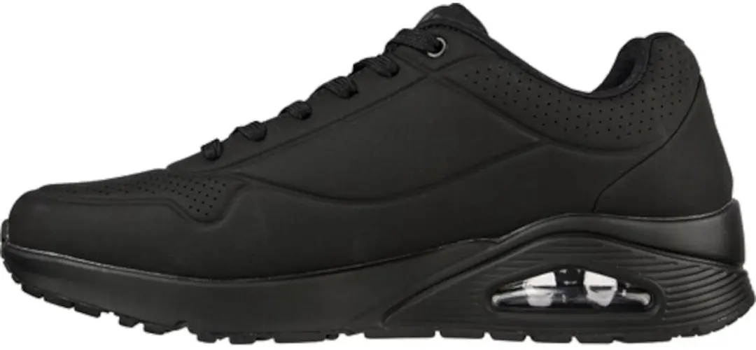 Skechers Uno Stand On Air Heren Sneakers - Zwart - afbeelding 6 van 6