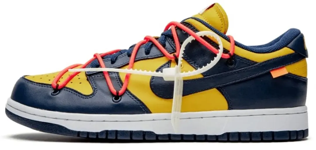 Nike Dunk Low Off-White University Gold