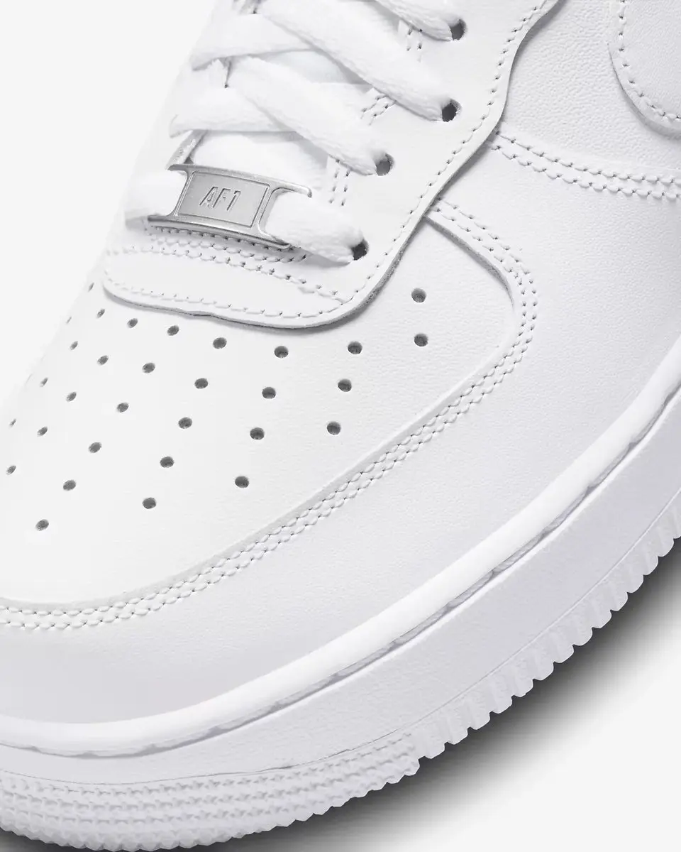 Nike Air Force 1 '07 FlyEase Sneakers - Triple White - afbeelding 5 van 6