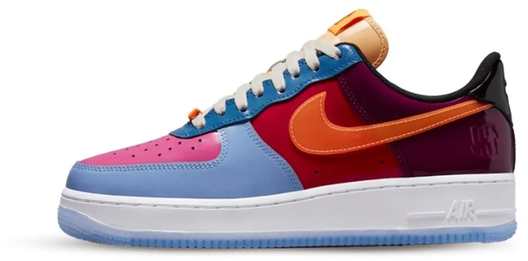 Nike Air Force 1 Low SP Undefeated Multi-Patent Total Orange