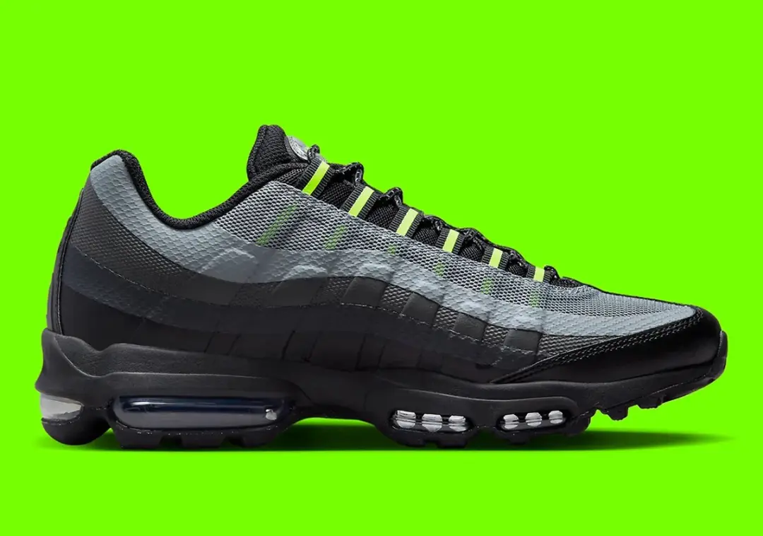 "Sneakers Nike Nike Air Max 95 Ultra ""Zwart/Grijs/Groen"""
